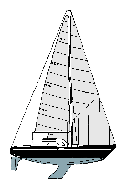 L'Armagnac un voilier de croisire, plan P. Harl